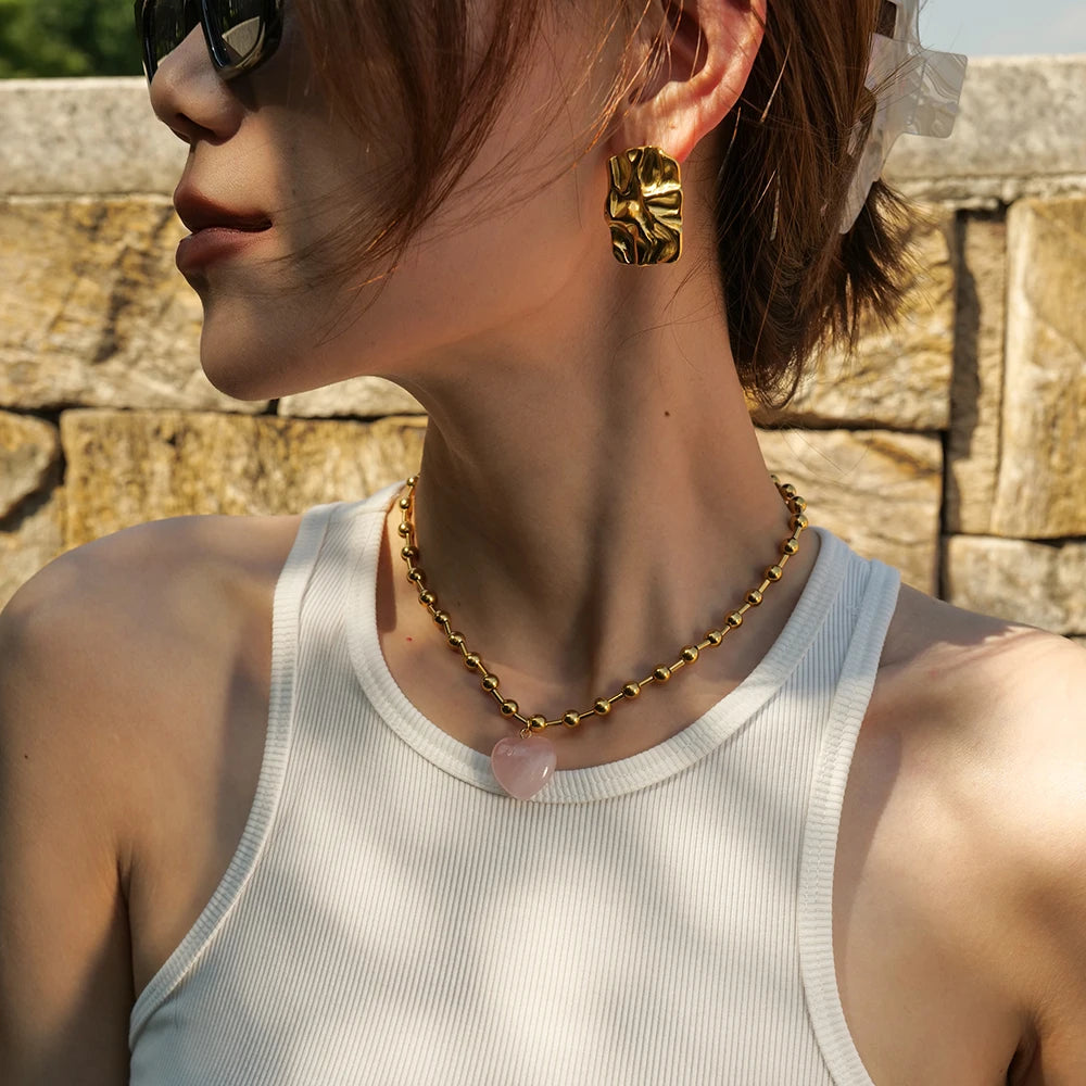 Heart pendant necklace for women, anniversary gift, different variations