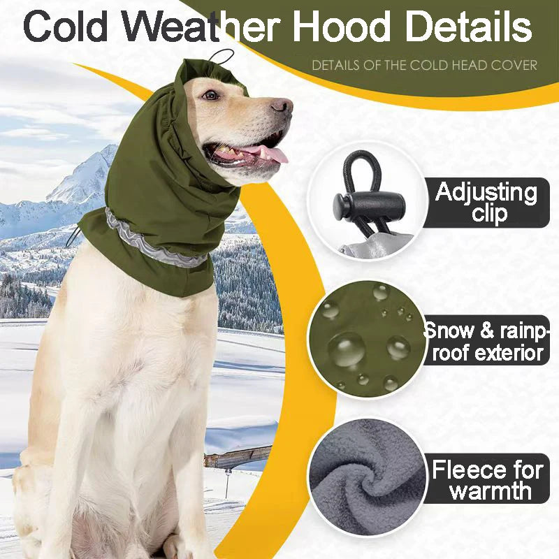 Dog winter protection, effectively protects against snow and cold