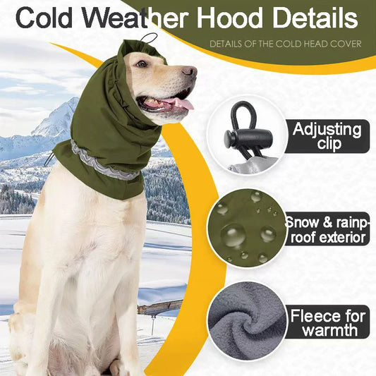 Dog winter protection, effectively protects against snow and cold