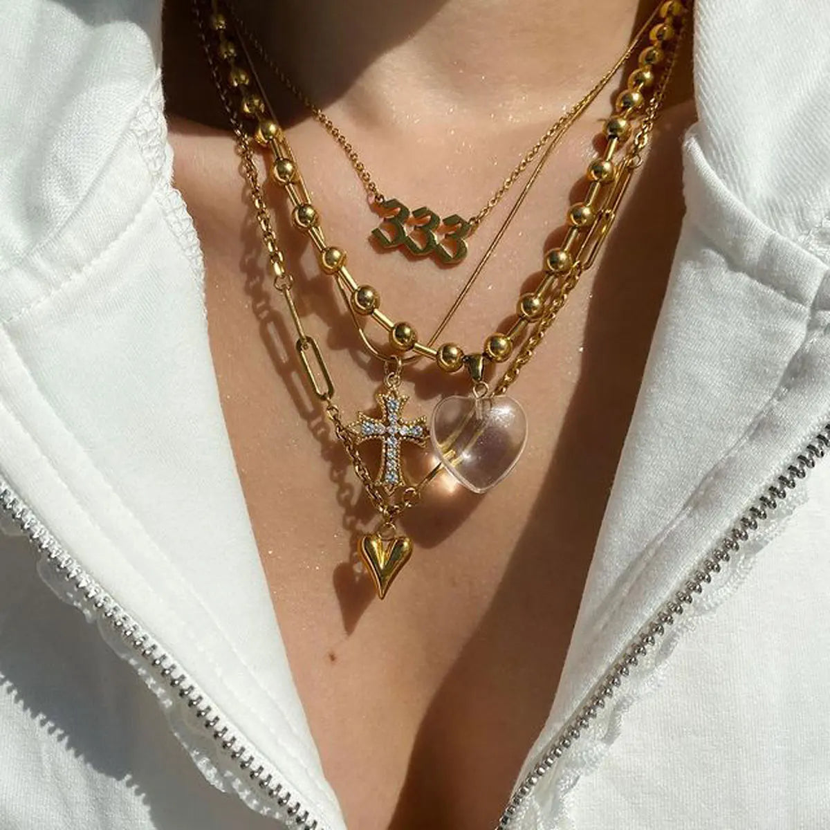 Heart pendant necklace for women, anniversary gift, different variations