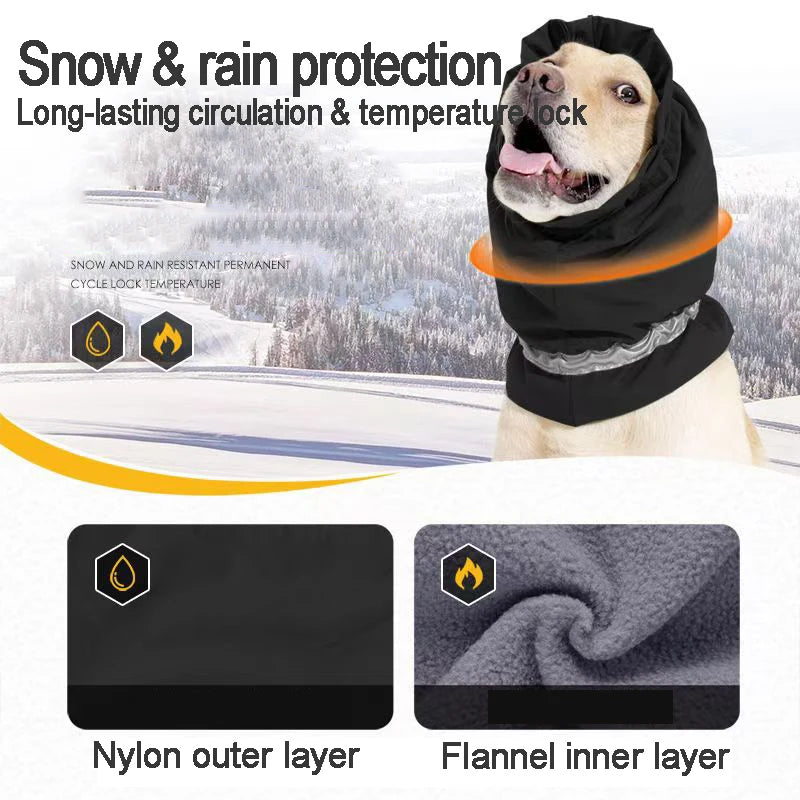 Dog winter protection, effectively protects against snow and cold