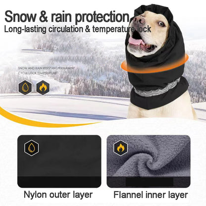 Dog winter protection, effectively protects against snow and cold