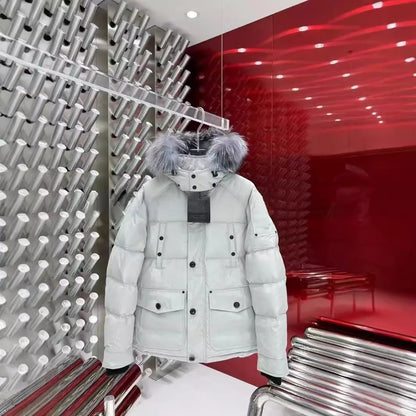 Canada Quebec Moose Untuvatatakki - 650 Fill Power Hanhensulka Tuulenpitävä Talvitakki