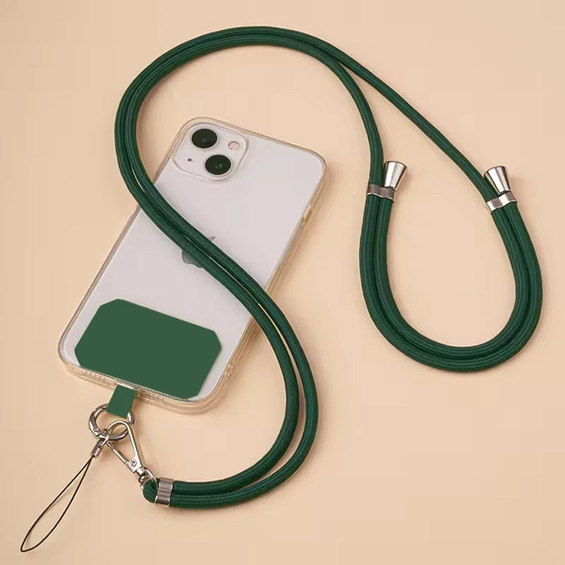 Crossbody Kaulanauha Puhelimelle - Säädettävä Universaali Hihna Klipsillä