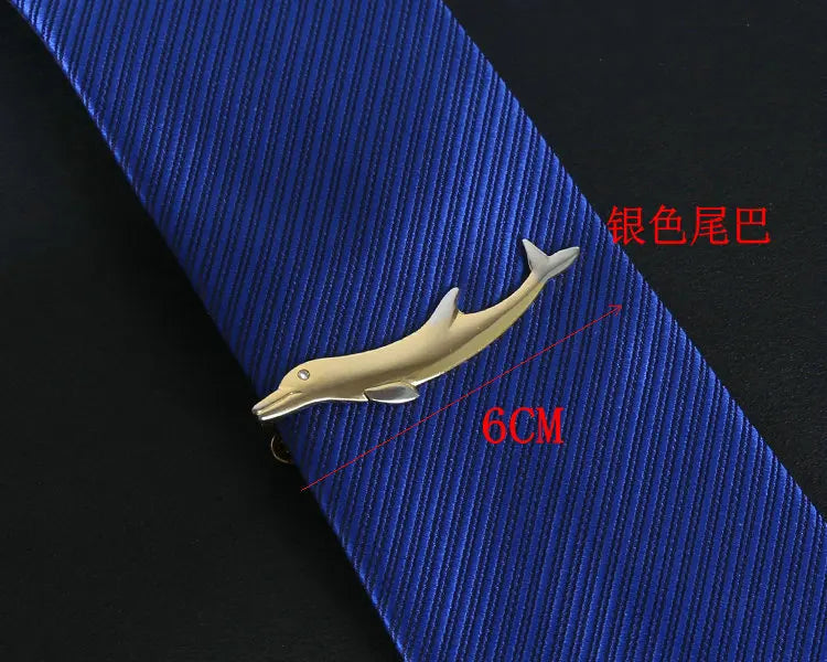 Men's classic tie clip, various motifs