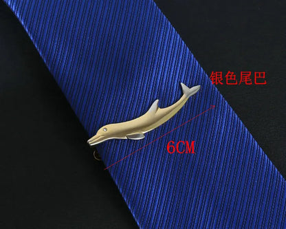 Men's classic tie clip, various motifs