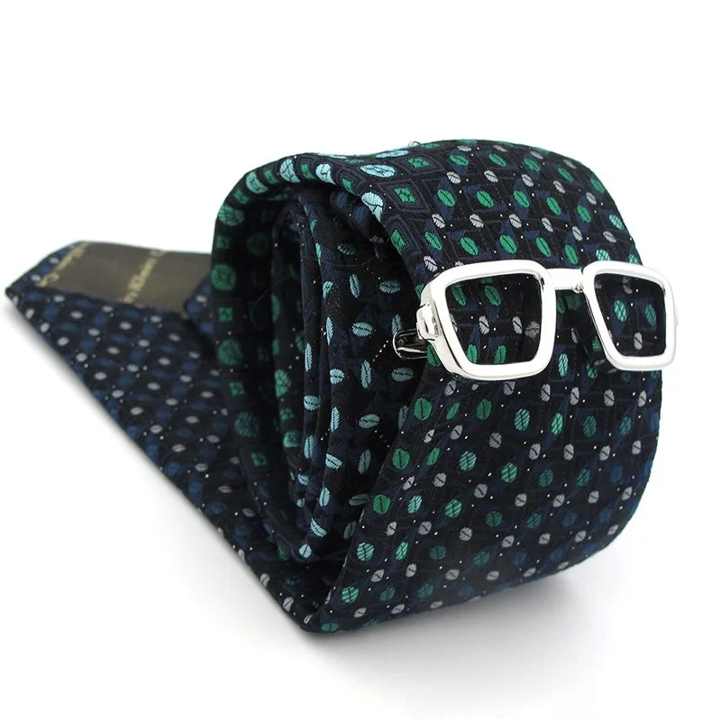 Men's tie pin holder, brass, available in different variations