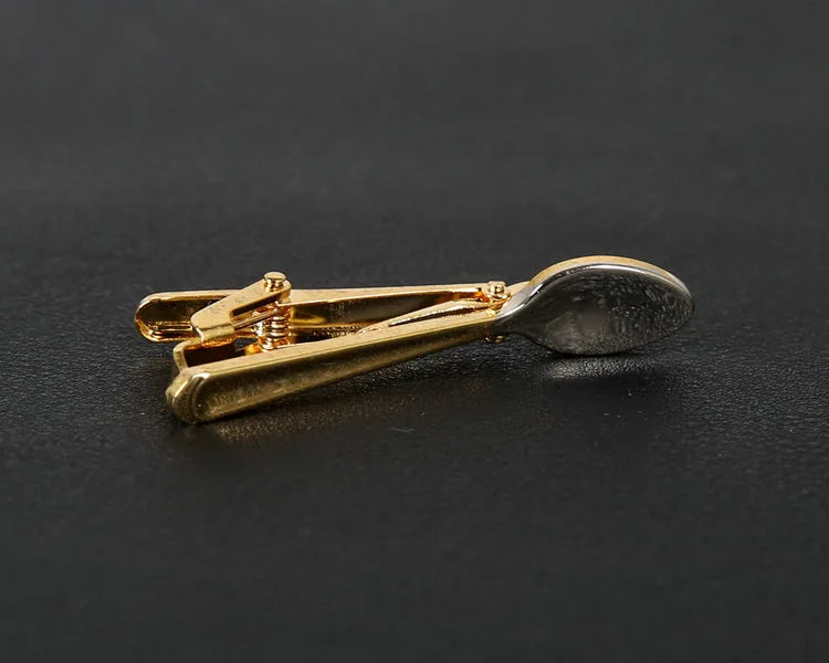 Men's classic tie clip, various motifs