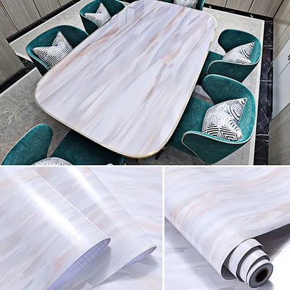 Matt Jade Green marble pattern self-adhesive wallpaper, available in many different variations