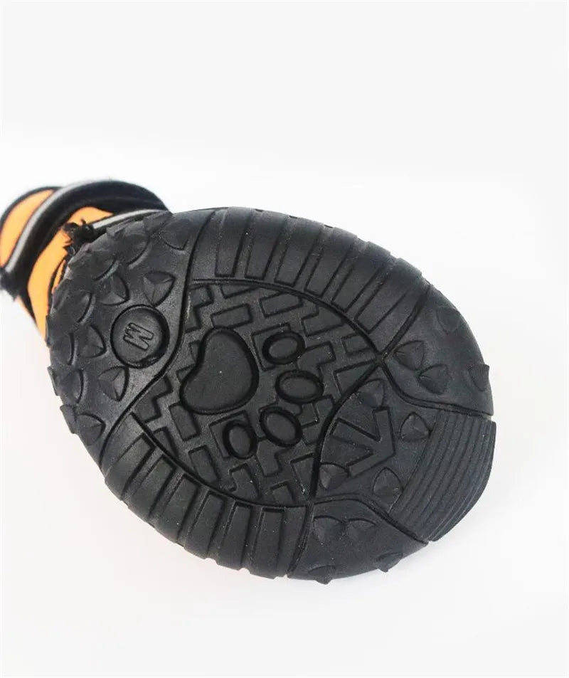 Waterproof dog shoes, four-season boots with reflectors, all sizes
