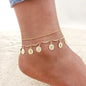 VNOX gold anklet for women, available in different variations