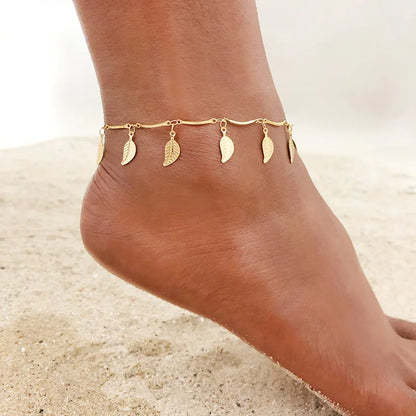 VNOX gold anklet for women, available in different variations