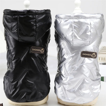 Dog winter coat, thick and warm material, for small and medium-sized dogs