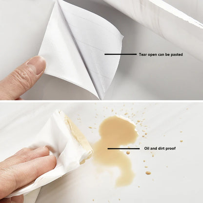 Matt Jade Green marble pattern self-adhesive wallpaper, available in many different variations