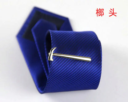 Men's classic tie clip, various motifs