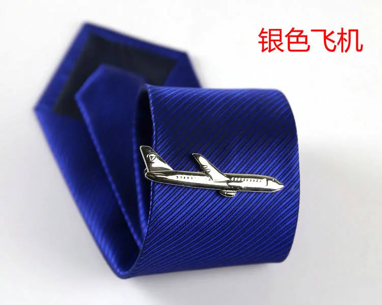 Men's classic tie clip, various motifs