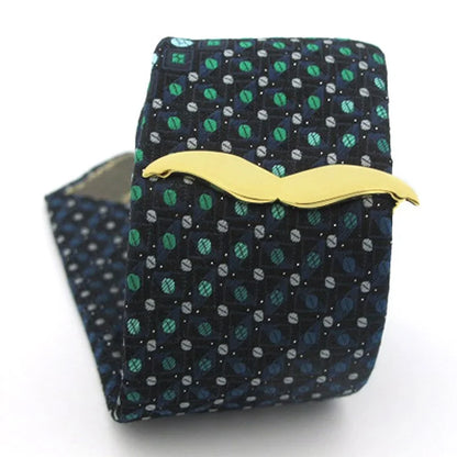 Men's tie pin holder, brass, available in different variations