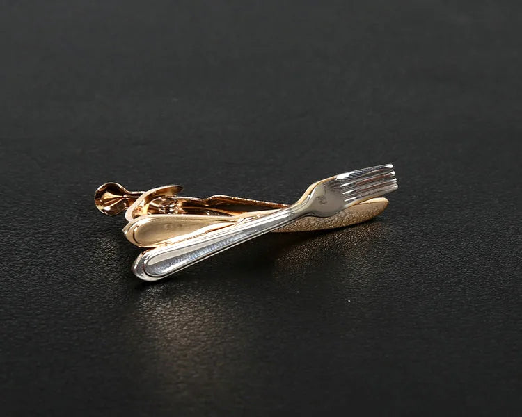 Men's classic tie clip, various motifs
