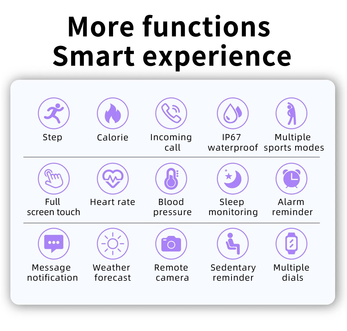 LIGE Smartwatch for women and men, versatile functions, New 2025