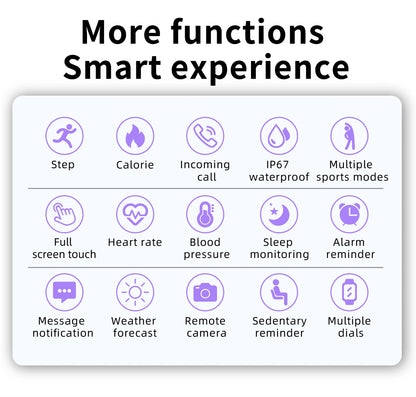 LIGE Smartwatch for women and men, versatile functions, New 2025