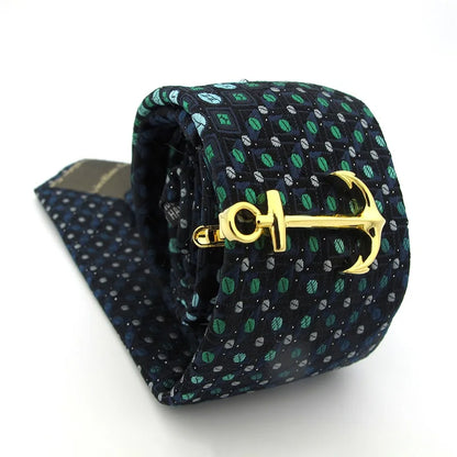 Men's tie pin holder, brass, available in different variations