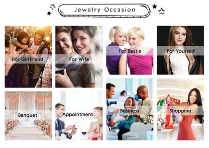 Trendy opal stone pendant necklace, available in different variants