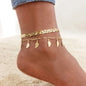 VNOX gold anklet for women, available in different variations
