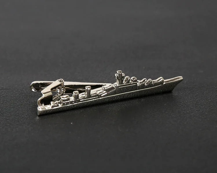 Men's classic tie clip, various motifs