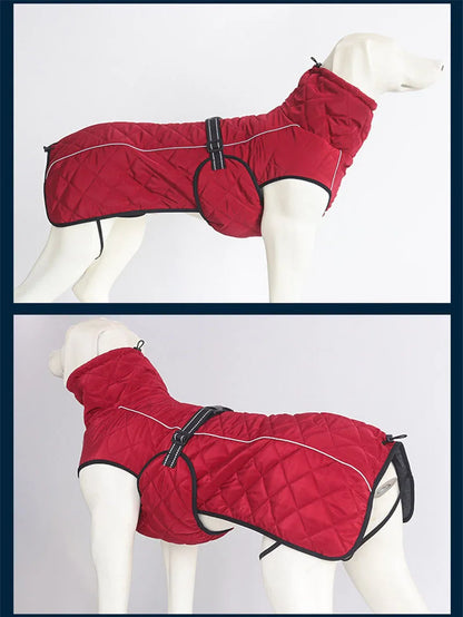 Dog winter coat for large dogs, all sizes