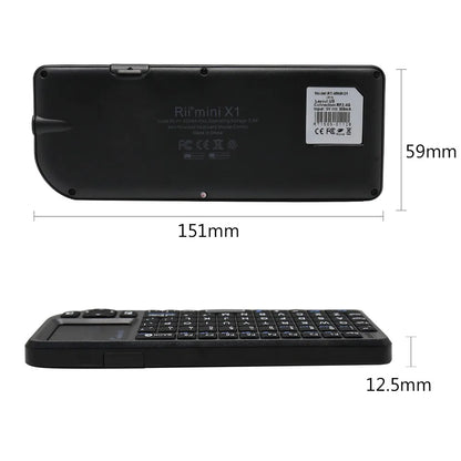 Rii X1 Wireless Mini Keyboard with Touchpad