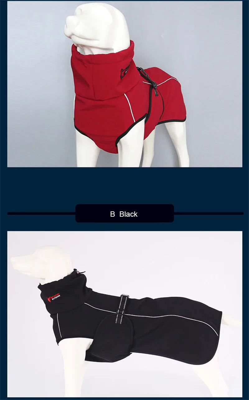 Dog winter coat for large dogs, all sizes