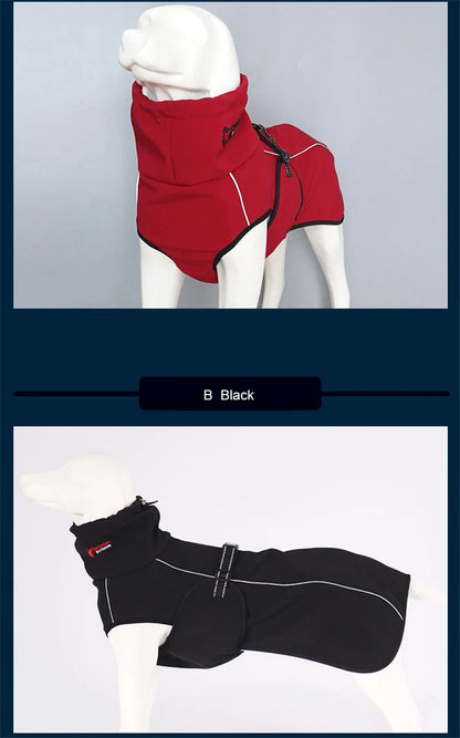 Dog winter coat for large dogs, all sizes