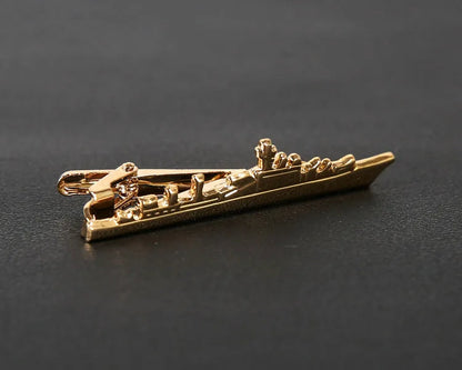 Men's classic tie clip, various motifs
