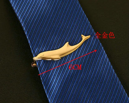 Men's classic tie clip, various motifs