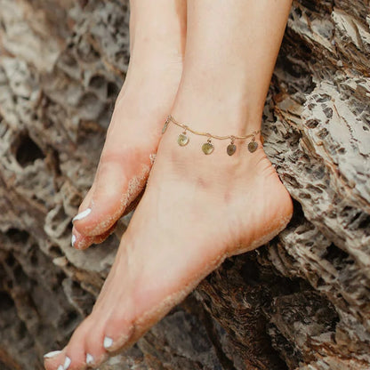 VNOX gold anklet for women, available in different variations
