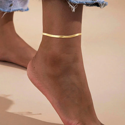VNOX gold anklet for women, available in different variations