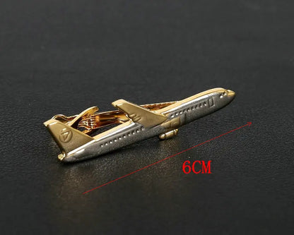 Men's classic tie clip, various motifs