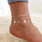 VNOX gold anklet for women, available in different variations