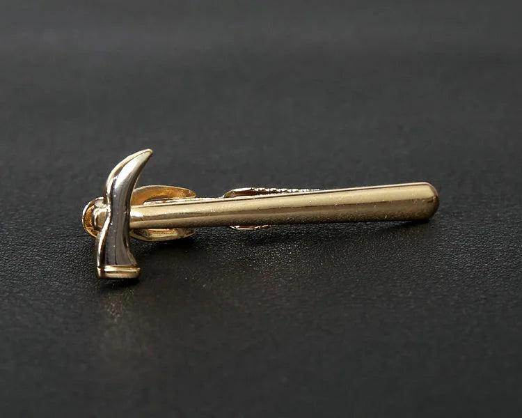 Men's classic tie clip, various motifs