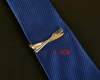 Men's classic tie clip, various motifs