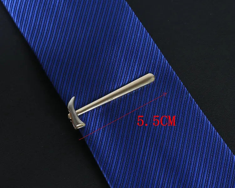 Men's classic tie clip, various motifs