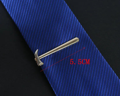 Men's classic tie clip, various motifs