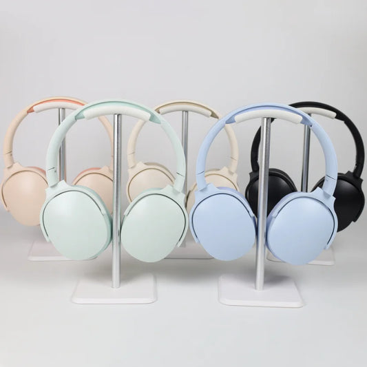 Langattomat Bluetooth-kuulokkeet Over-Ear – HiFi Stereo, HD-mikrofoni, TF/AUX – Pinkki