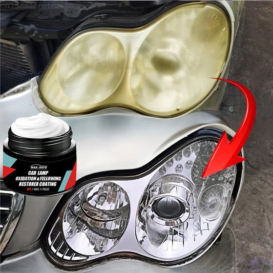 Headlight Restoration Kit - Scratch Removal and Oxidation Cleaning for Headlights