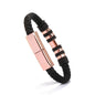 Fashionable leather charging bracelet, USB charging cable in one