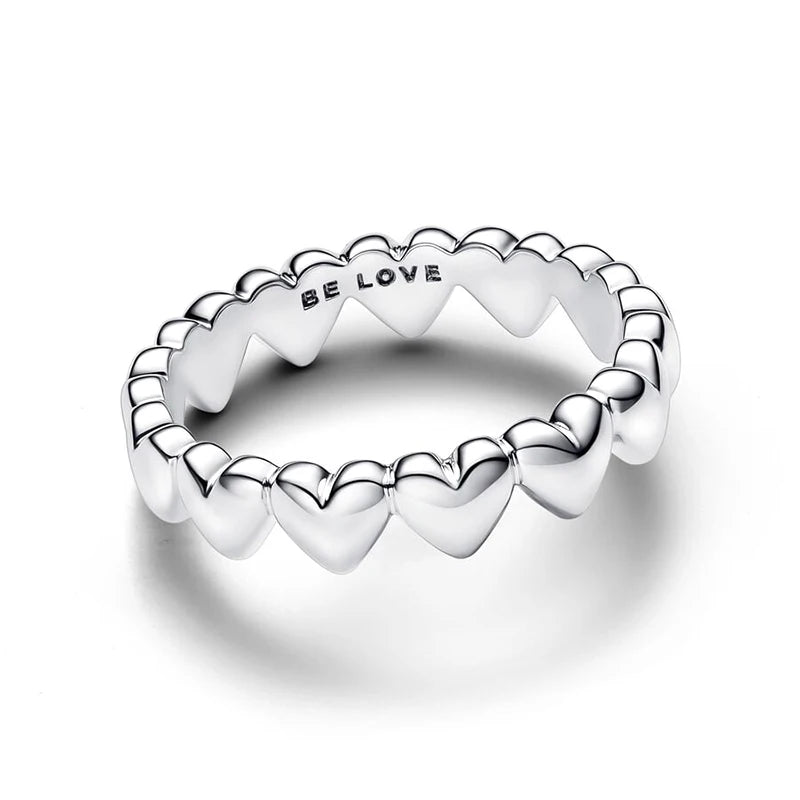 925 Hopeinen tähdenlento sormus, säädettävä, saatavana eri variaatioita