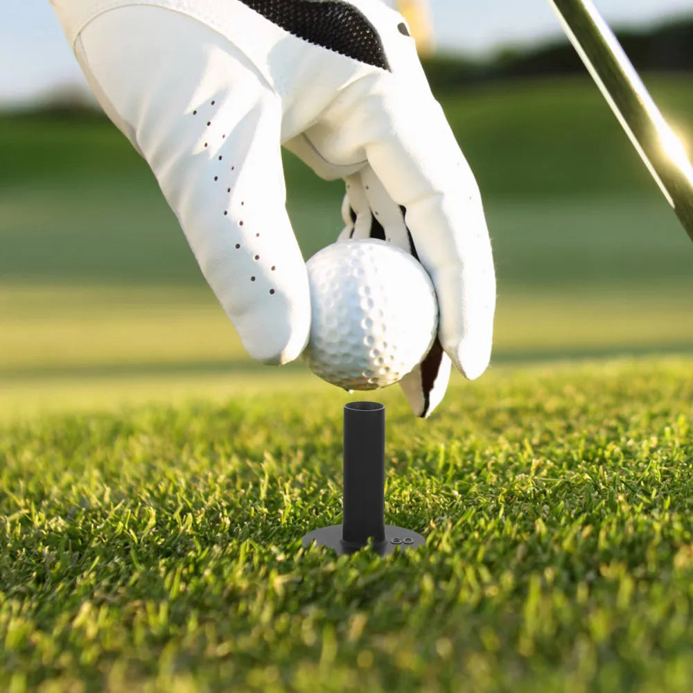 Silicone golf tees 5 pcs, flexible professional ball holders for practice