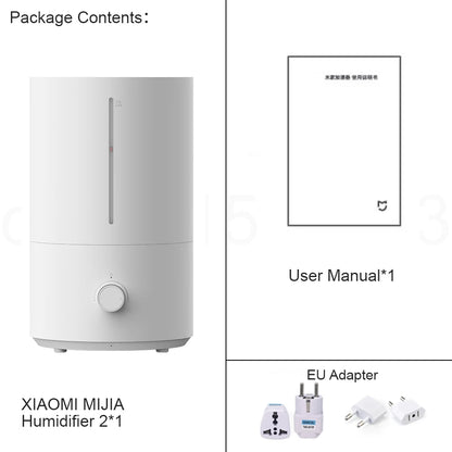 Xiaomi Mijia Ilmankostutin 2 - 4L Säiliö, 30h Käyttöaika, Hopea-ioniantibakteerinen, Suuriin Huoneisiin