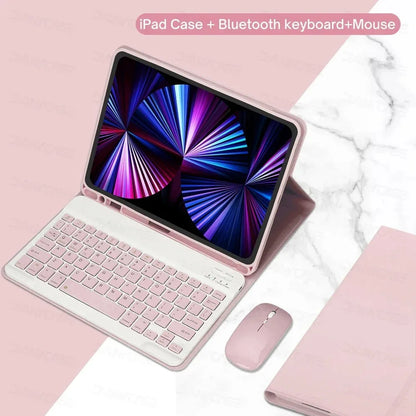 iPad Taustavalaistu Näppäimistökuori – Suojakotelo Pro, Air ja 10.2" malleille