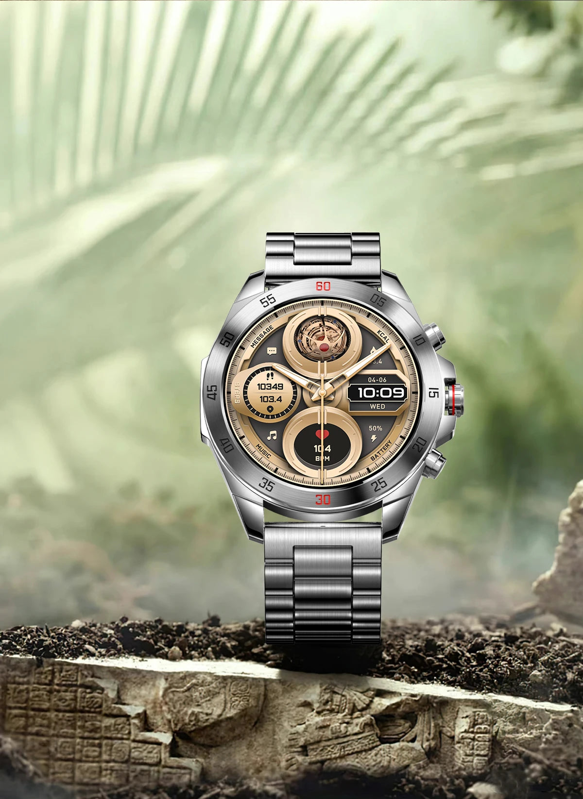 EIGIIS NX1 Pro smartwatch 1"43 AMOLED display, over 100 watch faces, diverse sports modes